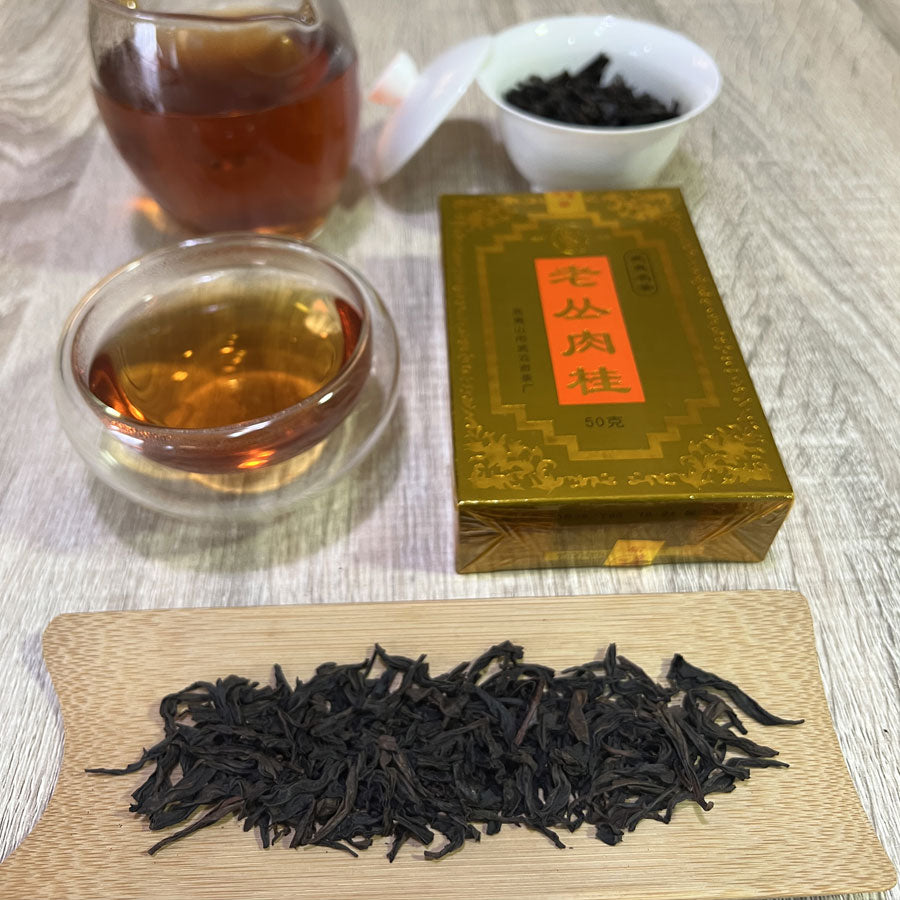 Rou Gui – Thé des roches ancien– Wulong – 50 g – 1999