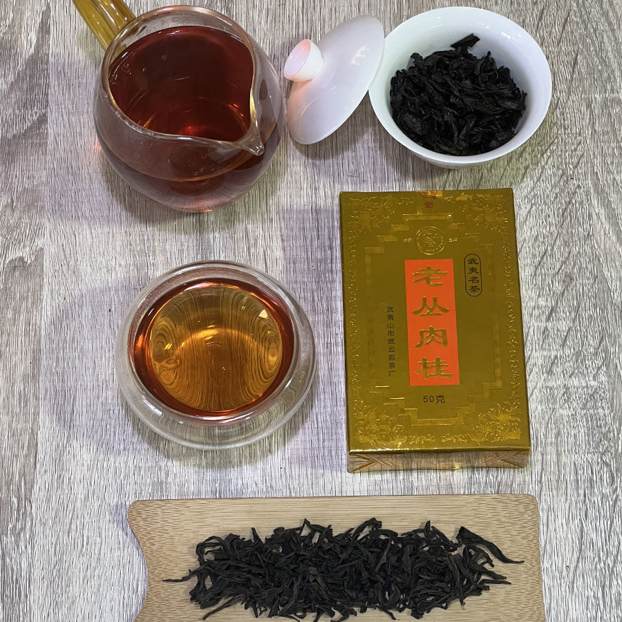 Rou Gui – Thé des roches ancien– Wulong – 50 g – 1999
