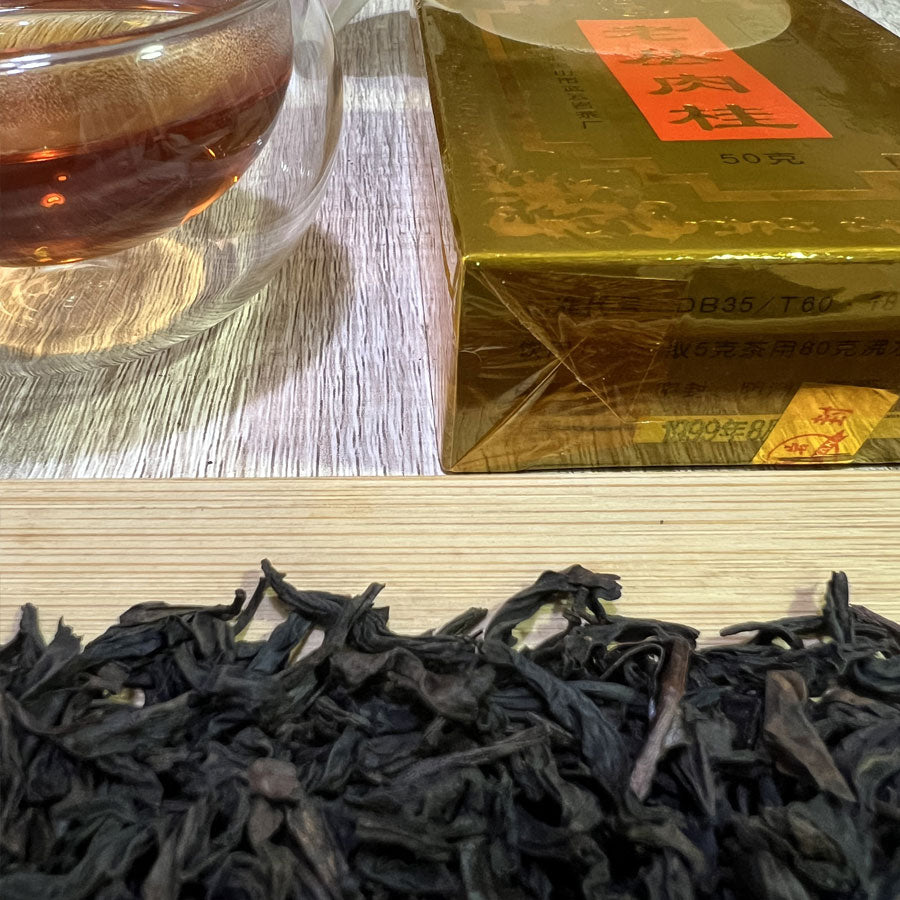 Rou Gui – Thé des roches ancien– Wulong – 50 g – 1999