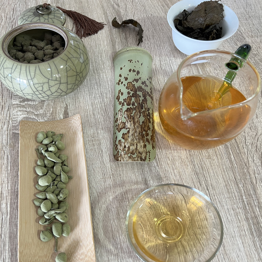 Thé Wulong roulé dans du gingembre - 120g - 2018 - Lemeilleurthedechine