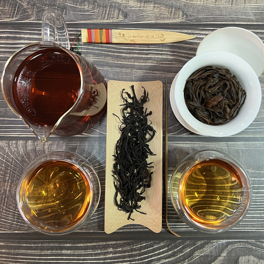 Thé noir sauvage BIO de Shennongjia – Organic Red Tea – 神农架野生红茶 – 50g - Lemeilleurthedechine