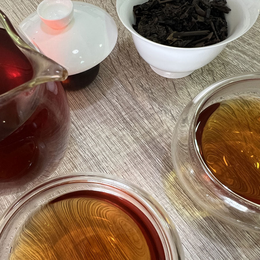 117 – 下关茶厂边销传统生普洱茶砖 – 1990年代