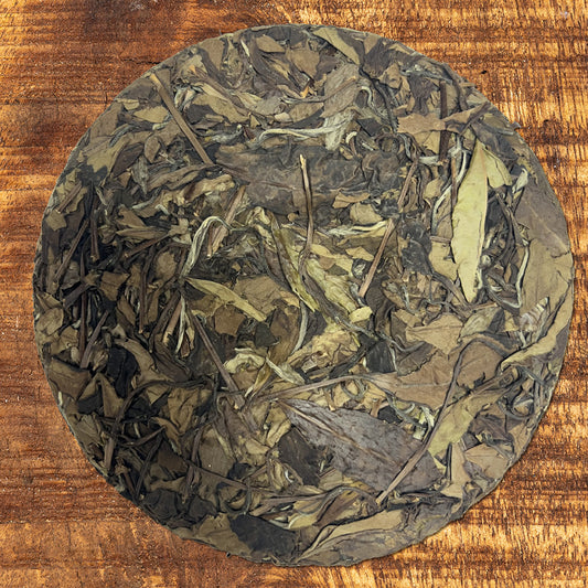 Thé blanc âgé de la montagne Zhenghe 2015 — 政和白茶 — 357g Old White Tea